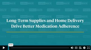 Long term supplies and home delivery drive better medication adherence